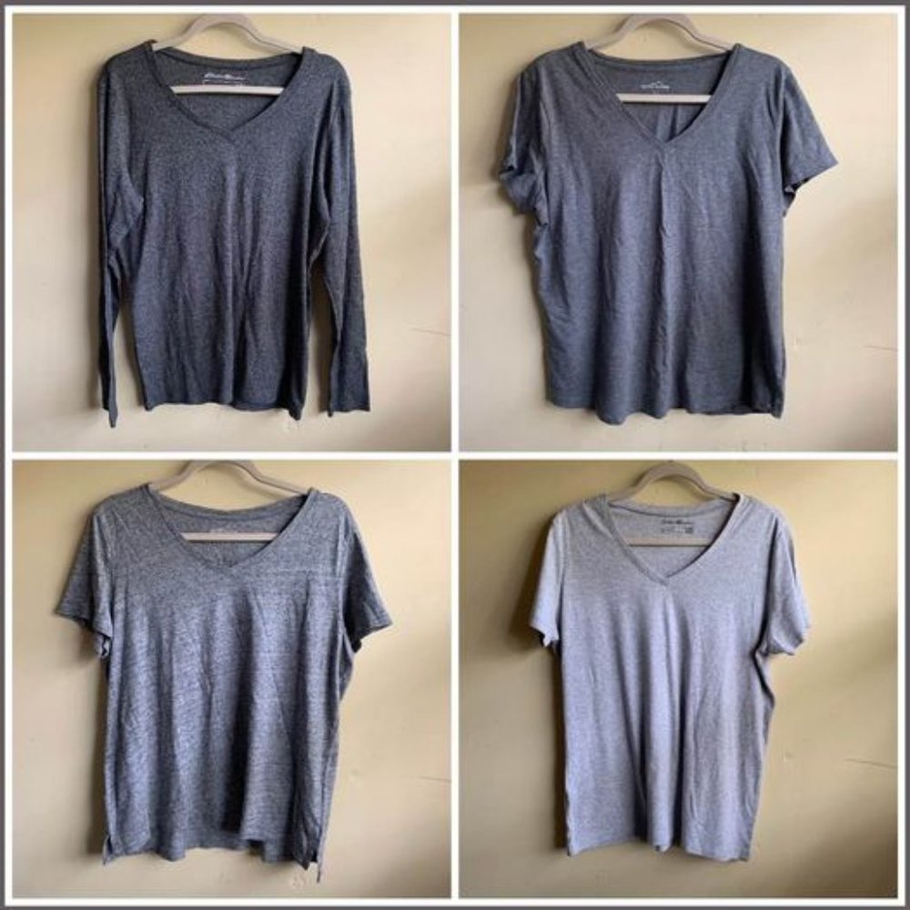 4 Eddie Bauer Shirts.